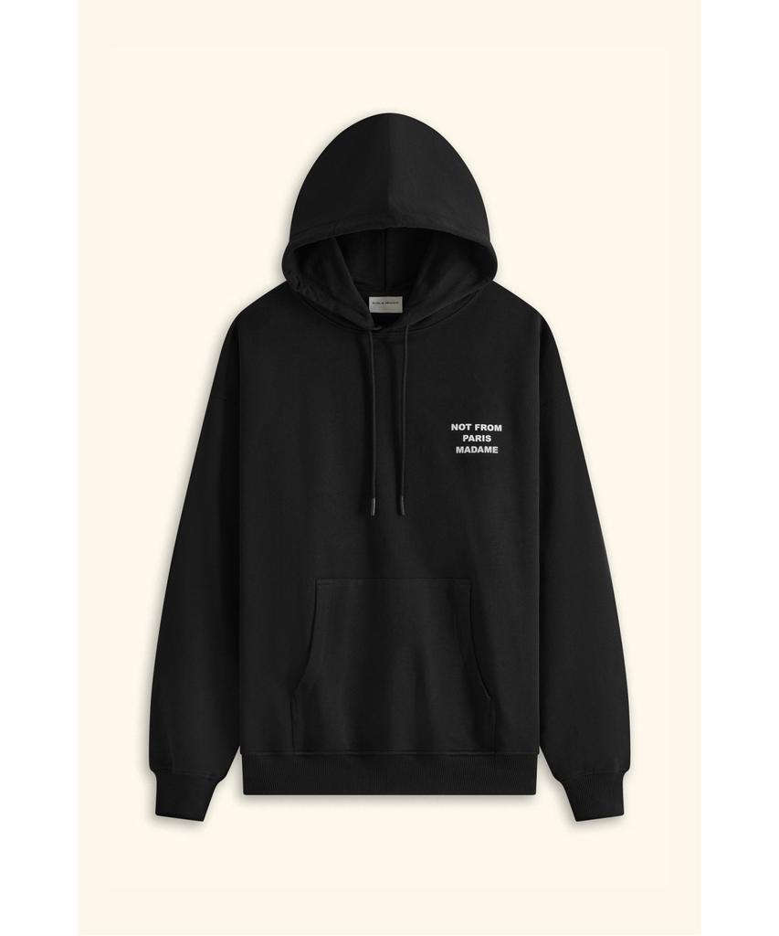 Drole De Monsieur Slogan Hoodie Le Hoodie Slogan D0Ths26001Bkx