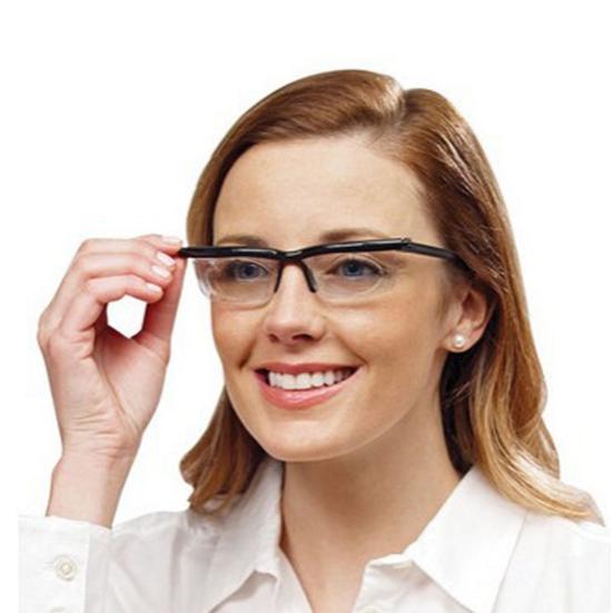 Гибкие регулируемые очки с циферблатом для пожилых людей Очки Flex Vision Vision Чтение для чтения ТВ