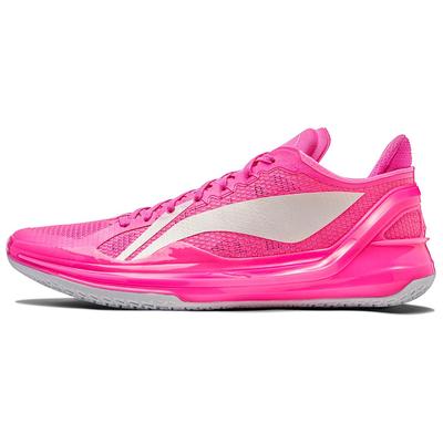 Li Ning Blade 4 V2 TPU Низкие Баскетбольные Кроссовки Мужские Розовые ABAU037-13
