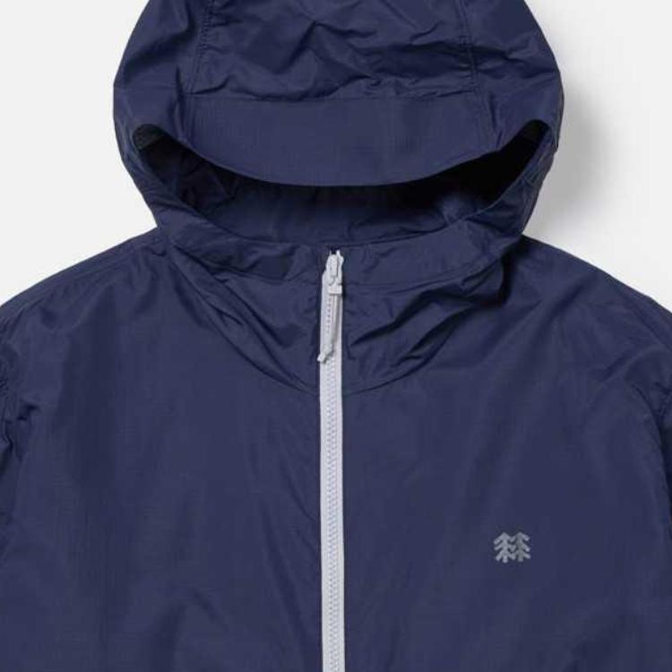 KOLON SPORT Wind K Чехол Удобный Логотип Модный Универсальный Куртка с Длинным Рукавом Мужские куртки Темно-Синий JWJJM25203