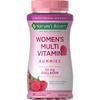 Nature's Bounty Women's Multivitamin Gummy Raspberry, 80 Tablets, 2 Units