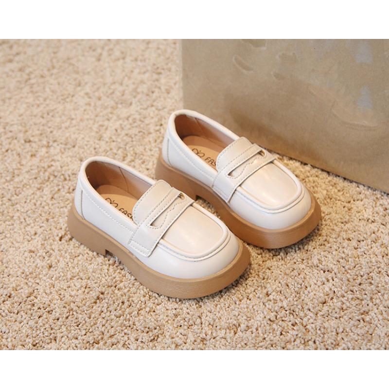Корейские ретро повседневные детские туфли из кожи, новые осенние туфли в британском стиле