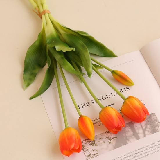 Красивые искусственные тюльпаны PE Hands, привлекательный реквизит для съемки
