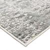 Tapis salon extra-doux impression gris argent 160x230