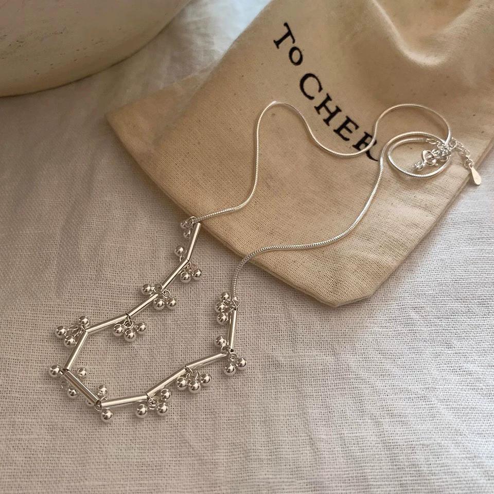 Bead Tassel Choker Necklaces For Women Lady Korean Fashion New Engagement Jewelry Gift Party Dropshipping