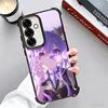 Чехол для телефона Genshin Impact Keqing с покрытием для Samsung A17 A07 A37 A57 A16 A56 A15 A55 A14 A54 A13 A53 A26 A36 A25 A35 A24 A34 A23
