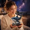 Набор для начинающих «Сделай сам» с мифическими животными из бусин, 3D-набор для создания животных из бисера с инструкциями, Уникальные дизайны животных со стеклянными бусинами и схемой,
