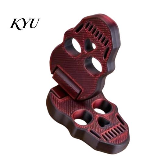 Gothic Fidget Toy 3D Printed Skull Slider, Stress Relief Sensory Slider Adult Toys Toy, Decompression Office Desk Halloween Party Favors