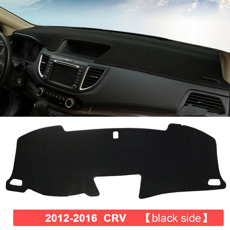 Car Dashboard Covers Mat Avoid Light Pad Sun Shade Carpets Anti-slip Trims For Honda CRV CR-V 2007-2017 2018