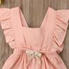 Citgeett sUMMER Newborn Baby Girls Ruffle Solid Color Bodysuit Jumpsuit Outfits Summer Casual Clothing Sunsuit