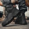 New Men Tactical Boots Military Climbing Shoes Brand Size Plus Breathable Ankle Waterproof Lace Up Outdoor Casual Hiking Shoes