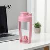 Portable Gym Water Bottle Shaker with Handle And Mixing Ball Double Layer Sports Nutrition Mixer Bottle Protein Cup for Fitness Outdoor Use Powder