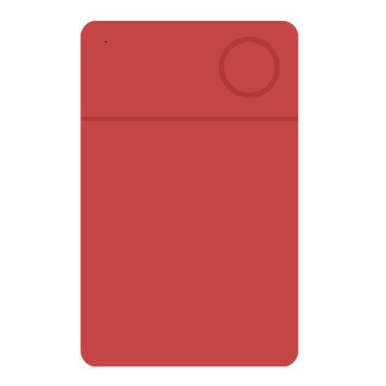 GPS трекер Картхолдер Поиск кошелька Беспроводная зарядка IP67 Водонепроницаемое устройство против потери для багажа, паспортов, кошелька