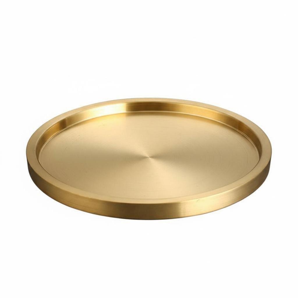 Thickened Stainless Steel Tray Double Layer Barbecue Grill Plate Versatile