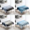 Glacier Tablecloth Natural Scenery  Anti-Stain Waterproof Rectangular  Kitchen Table Home Decor