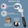 Grishay Flexiwrench Grishay Wrench Universal Adjustable Double-Ended Wrench Plumbing Wrench for Kohler Faucet, Under Sink Wrench Faucet Tool