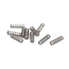 Compression Springs, 304 Stainless Steel, 3mm Outer Diameter, 0.5mm Wire Diameter, 10mm Length, Pack of 10