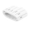 200pcs Iron On Woven Name Labels White Sew on Name Tags Iron On Clothing Labels  For School Uniforms