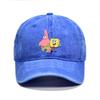 Fashion Cute SpongeBobs Baseball Cap Movie Cartoon Role Adult Unisex Women Sport Casual Sunshade Adjustable Anime Peaked Mesh Hat
