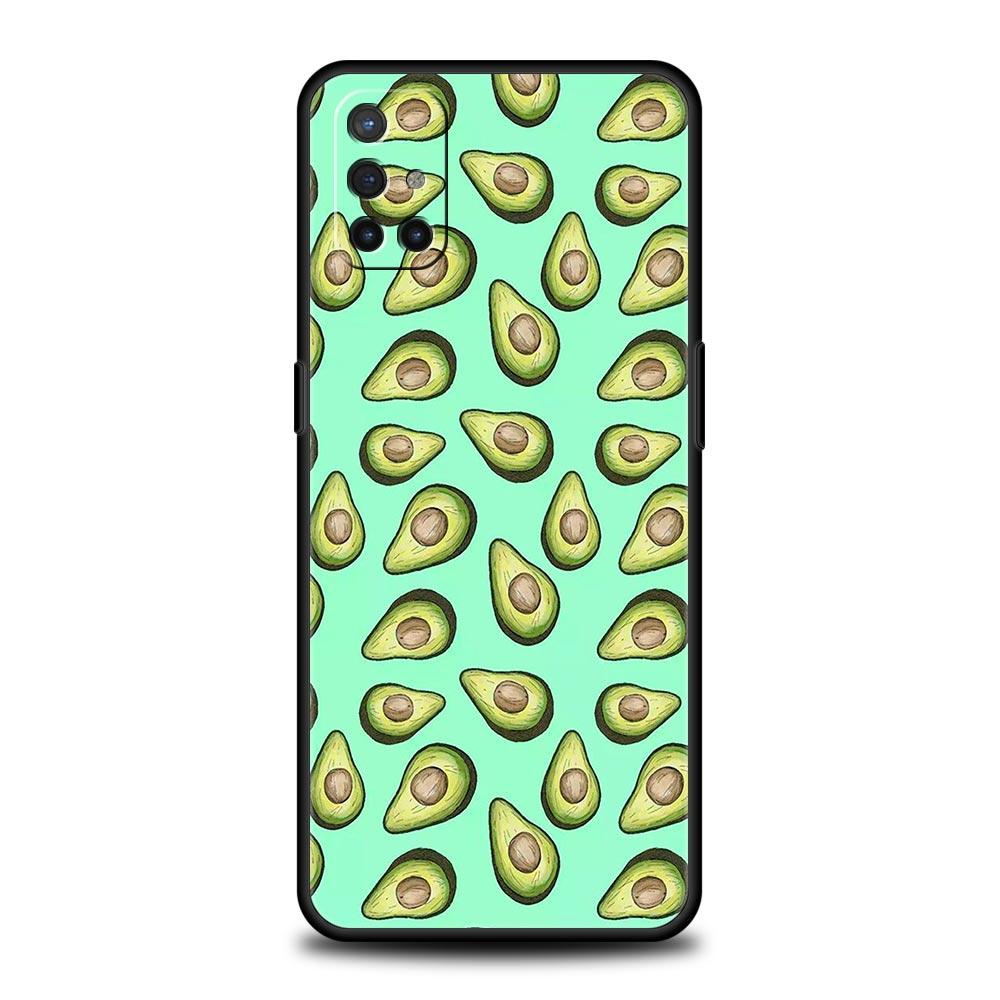 Милый чехол для телефона с авокадо для Oneplus 13R 13 12R 11 10T 10R Nord N100 N200 N10 10 9 9R 9RT CE 3 2 Z Pro 5G Мягкий чехол из ТПУ Fundas