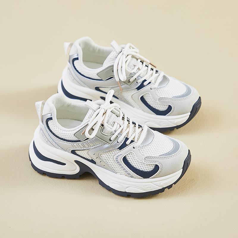 Fashion New Spring Fashionable Versatile Sports Shoes Running Casual Comfortable Thick Soled Height Increasing Women's Shoes