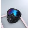 Anti-fog High Definition Electric Welding Eye Mask Mask Construction Site Welding Anti-dust Splash Full Face Goggles Removable