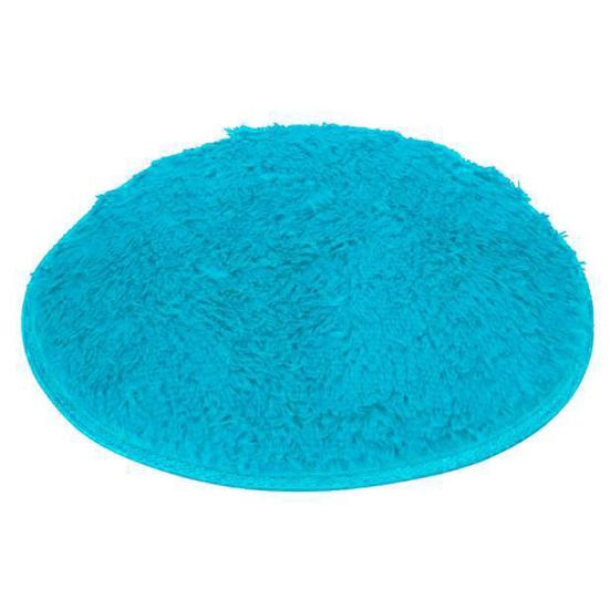 40cm Round Bathroom Bedroom Coral Fleece Soft Non-slip Floor Mat Rug Home Decor