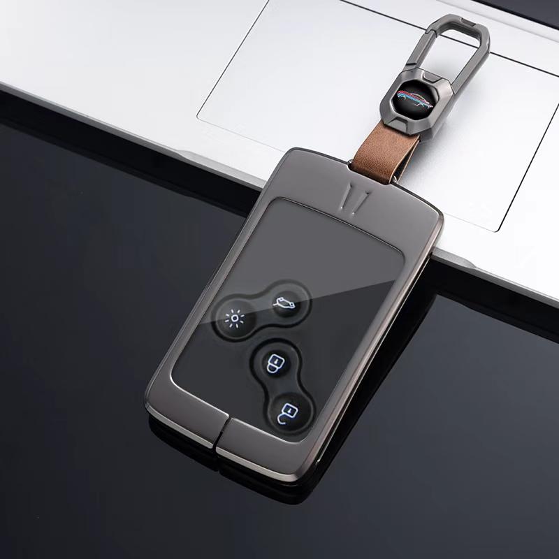 Чехол для ключа автомобиля для Renault Koleos Kadjar Captur Megane Talisman Espace Clio Zoe Scenic 4 Arkana Dacia Sandero Сумка для ключа автомобиля