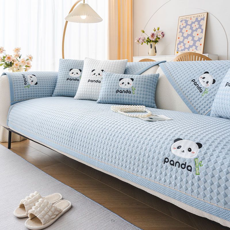 Sofa Cushion Cool In Summer Doudou Non-Slip Seat Cushion New Modern Simple Mat Sofa Cover Cool Cushion