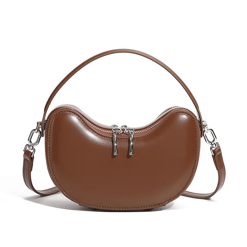 Genuine Leather Summer Exquisite and High-end Hand-held Shoulder Crossbody Bag