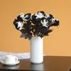 Gothic Halloween Artificial Rose Flowers Soft Silk Simulation Flowers  Bridal Wedding Bouquet