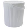 Yawata Kasei Omniouti Bucket with Lid, White, LL, 20L, Sceltevie Omnioutil, Neutral, 228820, Made In Japan
