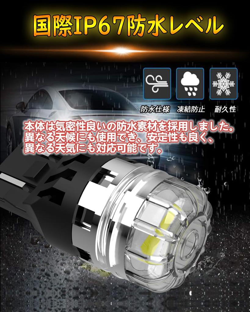 WENLE Bakuko T20 Double LED Tail Lamp Brake Lamp Stop