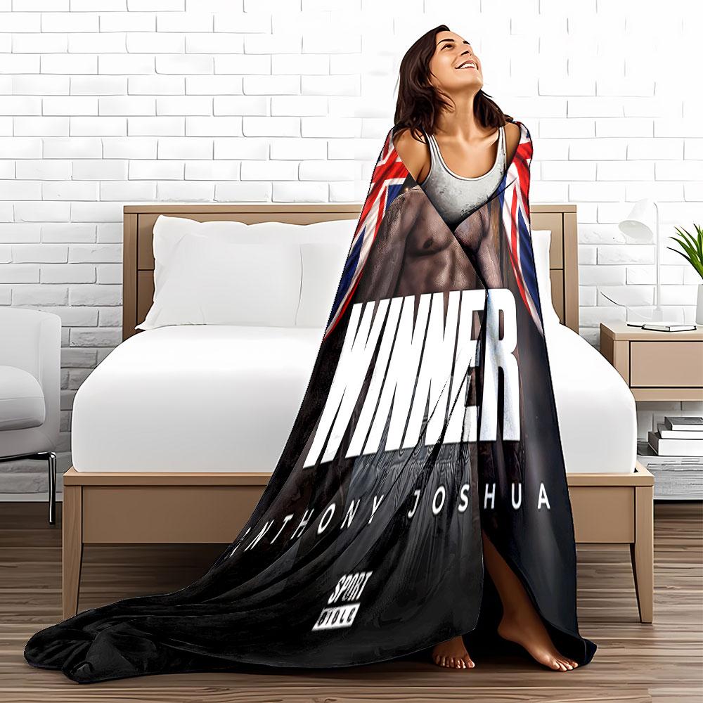 British Boxing Champion Blanket for all seasons blanket lunch break throw gift