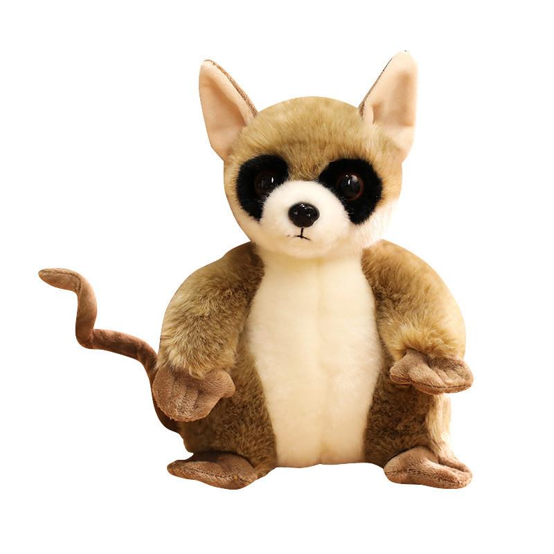Brown Cute Avahi Laniger Cartoon Plush Doll Kid Toys For Enthusiasts Animal
