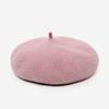Wool Felt Beret Women British Style Girls Beret Hat Lady Solid Color Winter Hats