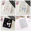 Balletcore Chasing Idol Photo Album Korean Style Bow Card Binder Plush Photocard Holder  Mini Photo