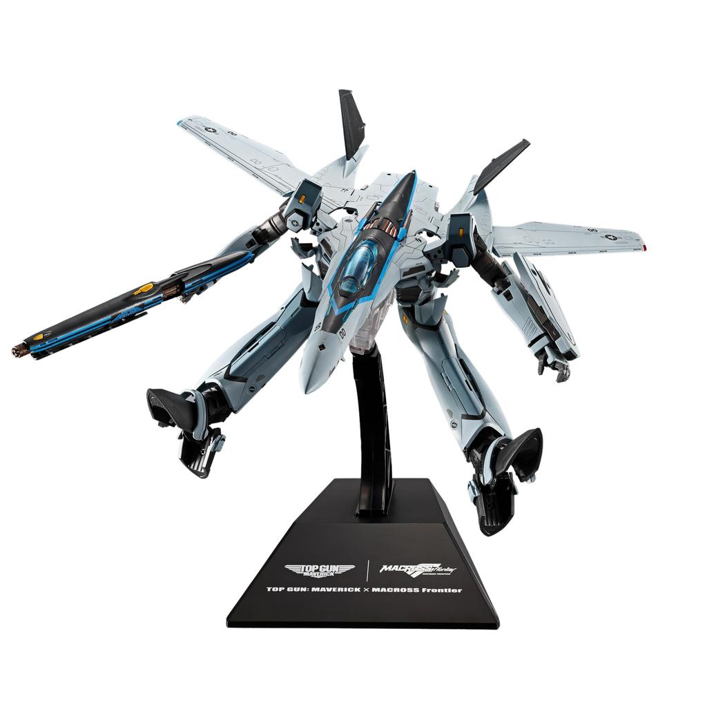 TAMASHII NATIONS DX Chogokin Macross F VF-25 Messiah Valkyrie Top Gun Maverick Ver. Approx. 250mm ABS & Die-cast & PVC Painted Action Figure
