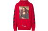 OFF WHITE Толстовка с принтом Моны Лизы и термопечатью OMBB029S180030122010