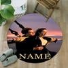 Customizable T-Titanic Round Non-Slip Carpet - Ideal for Garden, Picnic, Office, Perfect for Decoration, Suitable For All Seasons