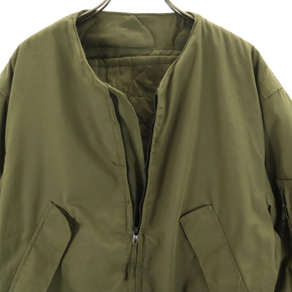 КУРТКА ТАНКИСТА CVC АРМИИ США 80-х годов, хаки, отсутствует внутренний ярлык, воротник, мужская, б/у