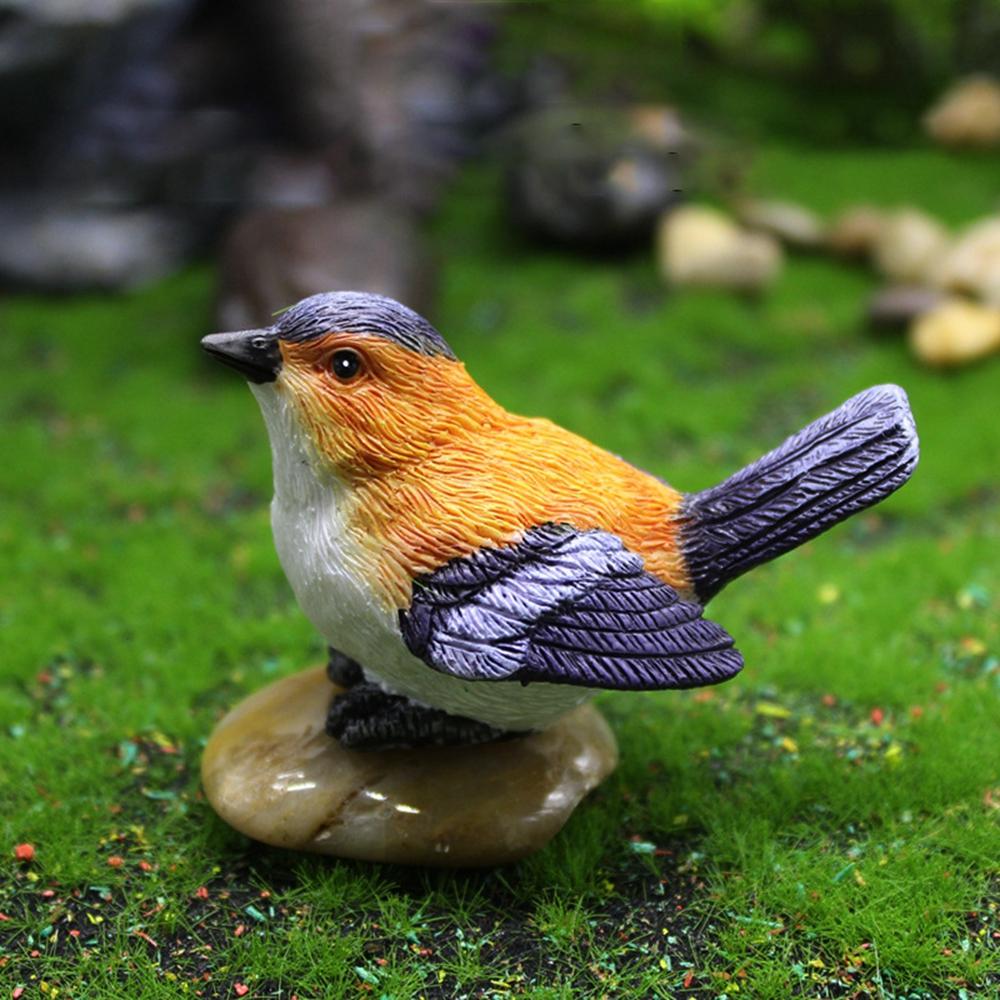 Ornaments Dollhouse Little Birds Home Decor Micro Landscape Fairy Garden Decor Miniature Figurines