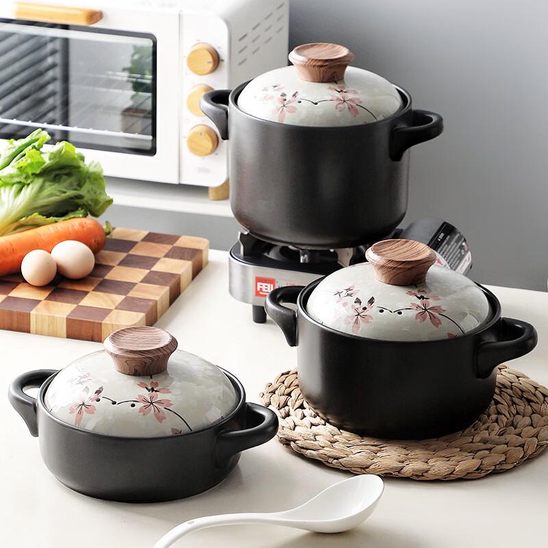 Wutuo Sakura Ceramic Claypot for Claypot Rice