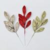 Simulated green plant Christmas gold powder leaf Eucalyptus glitter Christmas home decoration