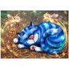 Full 5D Diy Diamond Painting Cartoon Siesta Cat Embroidery Cross Stitch Home Decor Handmade Gift