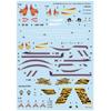 Modelart 1/72 Area 88 Special Decal Vol. 1 Plastic Model Decal A88D-7201 (Airplane)
