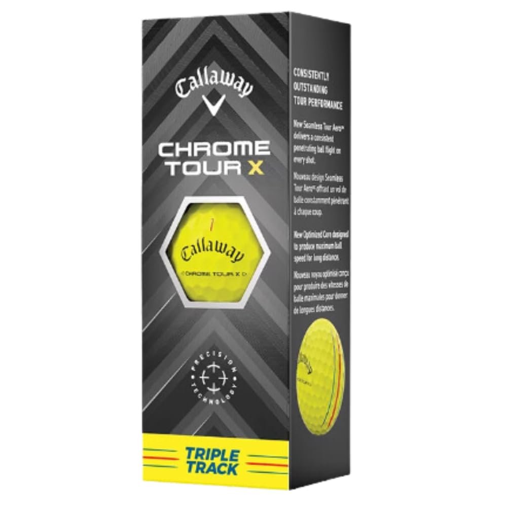 Мяч для гольфа Callaway CHROME TOUR