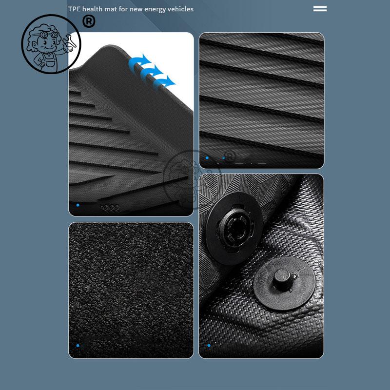 Автомобильные коврики для ZEEKR 7GT 2025 2026 ZEEKR 007 GT Всепогодная защита Противоскользящие ТПЭ Коврики в багажник Аксессуары для интерьера автомобиля