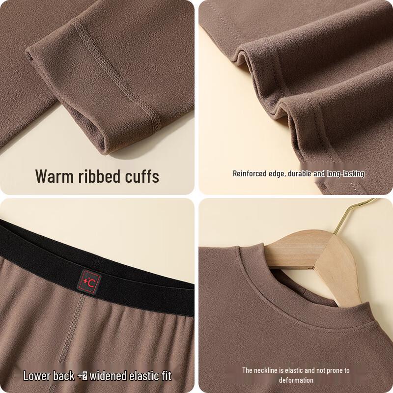Unisex Kids Acrylic Blend Thermal Underwear Set