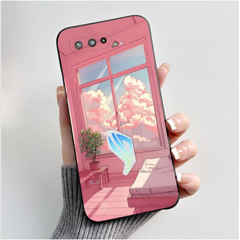 Чехол для Asus Rog Phone 5 Rog 5s ZS673KS ZS676KS Чехол Роскошный Дракон Милый Крутой Для Мальчиков Девочек Мягкий Черный Матовый Силиконовый Задний Чехол